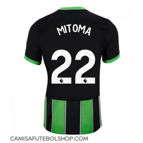 Camisa de time de futebol Brighton Kaoru Mitoma #22 Replicas 3º Equipamento 2024-25 Manga Curta